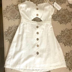 NWT cotton candy cutout mini